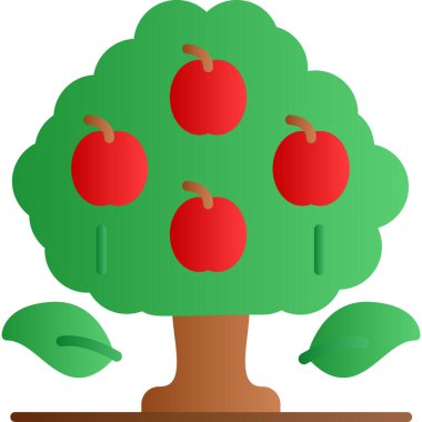 elma ile elma ağacı.