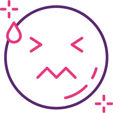 yüz simgesi vektör simgesi