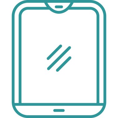 cep telefonu ikonu vektör illüstrasyonu