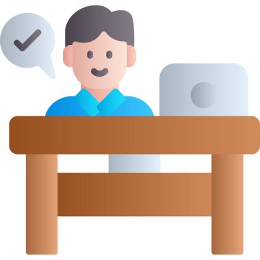 laptop çalışma iş adamı