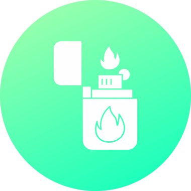 Yangın. Web simgesi basit illüstrasyon