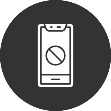 Moda tasarım biçimi arka planında cep telefonu simgesi