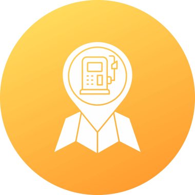 Bir hesap makinesi simgesinin vektör illüstrasyonu