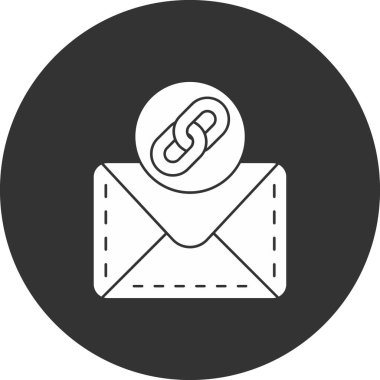 Mektup. Web simgesi basit illüstrasyon