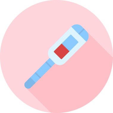 termometre simgesi vektör illüstrasyonu