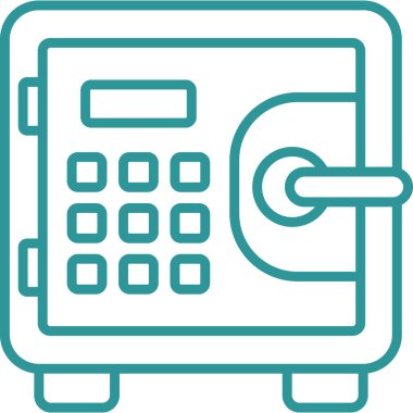 Banka anahtarı. Basit resimleme