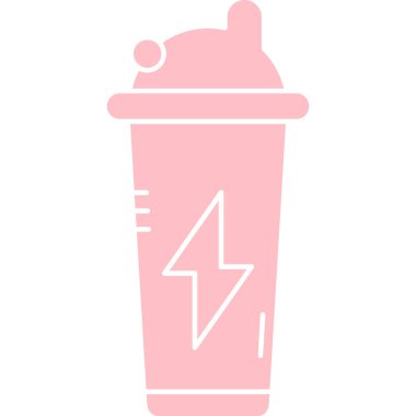 Modern kahve ikonunun vektör illüstrasyonu