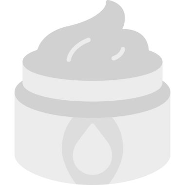 kozmetik krem kutsal kişilerin resmi, vektör çizim