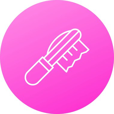 Güzellik ve moda simgelerinin vektör çizimi