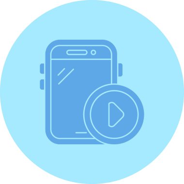 akıllı saat simgesi, vektör illüstrasyon tasarımı