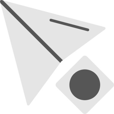 bayrak ikonu vektör illüstrasyonu