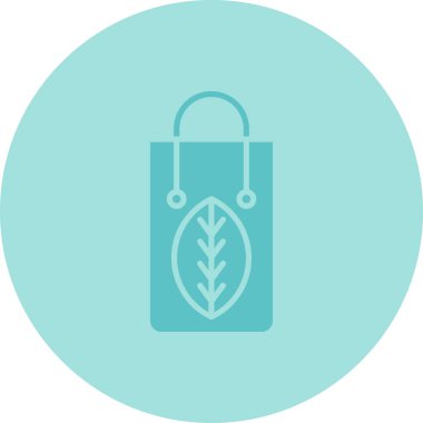 alışveriş poşeti vektör simgesi