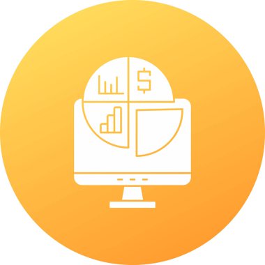 izleyici ikon vektör illüstrasyonu