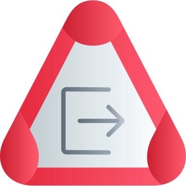 vektör uyarı simgesi illüstrasyonu