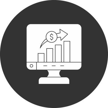 seo modern simgesinin vektör illüstrasyonu