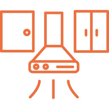 Modern bir simgenin vektör illüstrasyonu