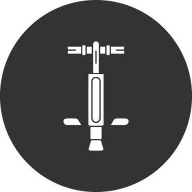 Bir b eksikliği simgesinin vektör çizimi