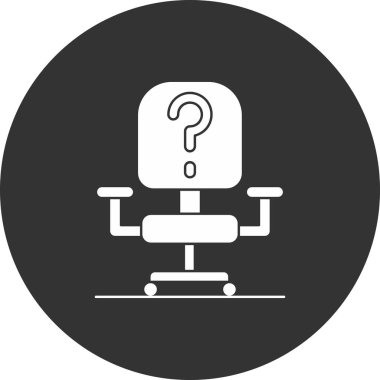 İş simgesinin vektör illüstrasyonu