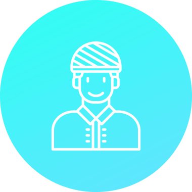 Kişisel ve ticari kullanım için vektör avatar simgesi.