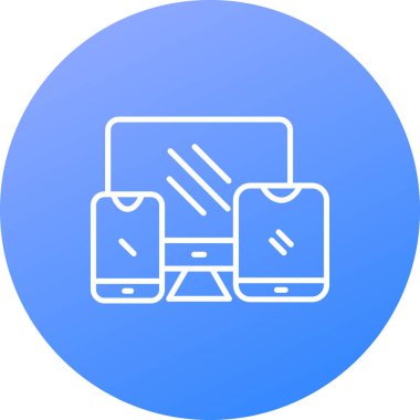 laptop vektör simgesi modern basit tasarım