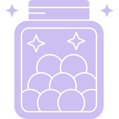 Şişe. Web simgesi basit illüstrasyon