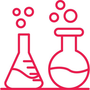 Laboratuvar ikonu. vektör tasarımı