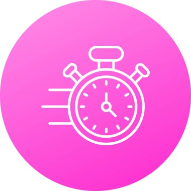 Kronometre simgesi çizimi