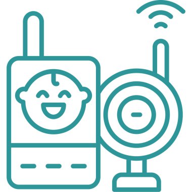 radyo simgesi vektör illüstrasyonu