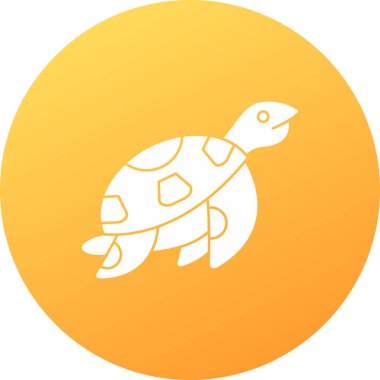 hayvan kaplumbağa vektör simgesi