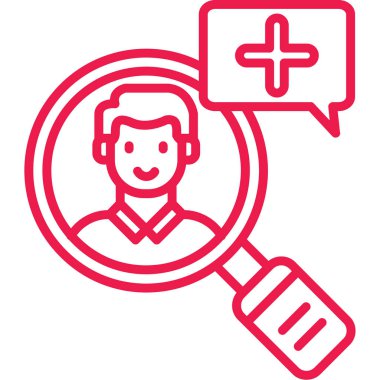 Tıbbi maskeli erkek doktor ve stetoskop vektör çizim tasarımı