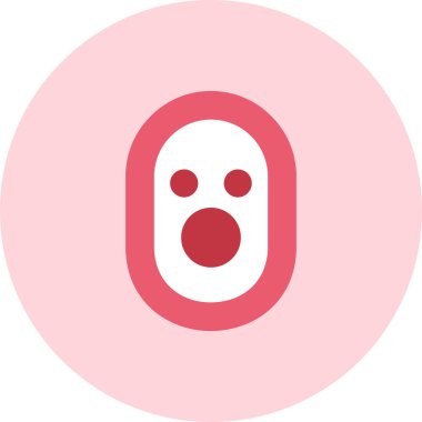 emoji. Web simgesi basit illüstrasyon