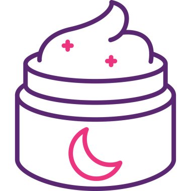 Çizgi film simgesinin vektör çizimi