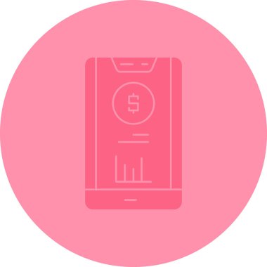 Telefon simgesi vektör illüstrasyonu