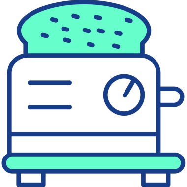 kahve makinesi ikon vektör illüstrasyonu