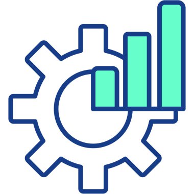 analiz iş grafiği simgesi