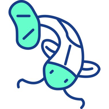 Bebeğim. Web simgesi basit illüstrasyon