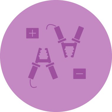 Tıbbi yetersizliğin modern simgesinin vektör illüstrasyonu