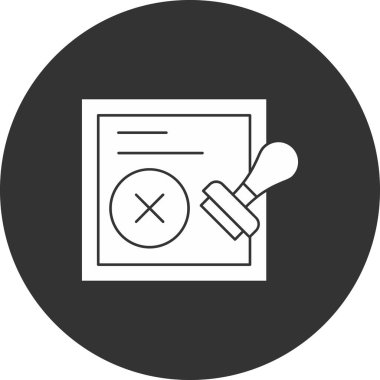 Pano ve kontrol listesi simgesi. vektör illüstrasyonu