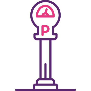 Trafik ışığı simgesi. trafik ışığı sembolünün özet çizimi