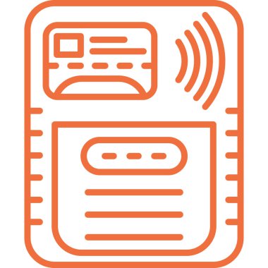 Radyo. Web simgesi basit illüstrasyon