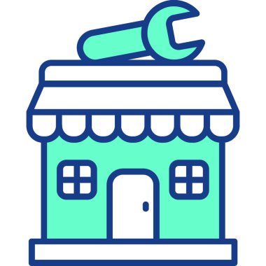 Mağaza binası Basit tasarım