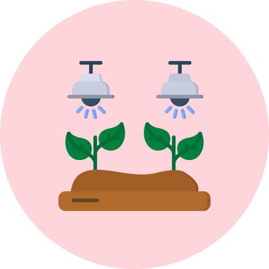 Bahçe bitkisinin vektör illüstrasyonu