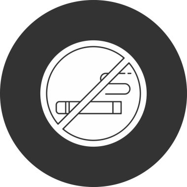 vektör Sigara Simgesi illüstrasyonu