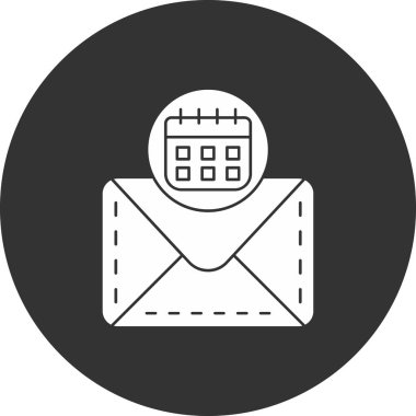 Posta simgesinin vektör illüstrasyonu