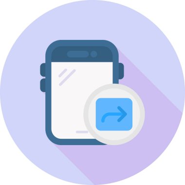 - Telefon. Web simgesi basit illüstrasyon