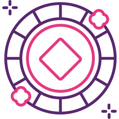 Güzel bir çiçeğin vektör çizimi