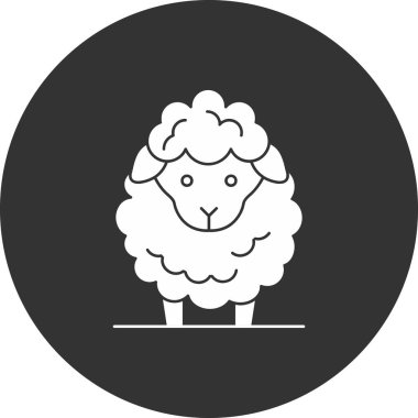 Projeniz için vektör koyun simgesi