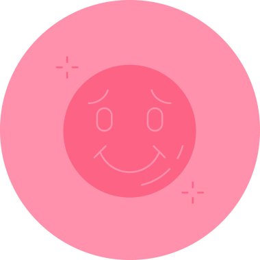 emoji. Web simgesi basit illüstrasyon