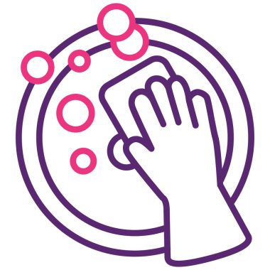 vektör çizim tasarım el simgesi