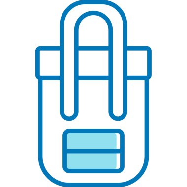 Modern b 'nin vektör illüstrasyonu eksik simgesi